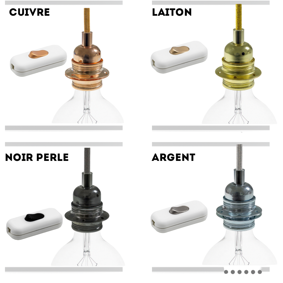Suspension Tulipe Blanc Crème